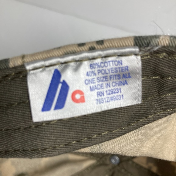 U.S. Army Cap Hat Adult Adjustable Desert‎ Beige Green Digital Camo Gorpcore - Picture 10 of 11